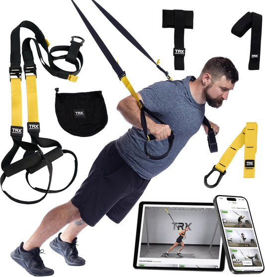 TRX ALL-IN-ONE Chassis Training: Bodyweight Resistance System | Full Body Training for Home and Travel - QUORE