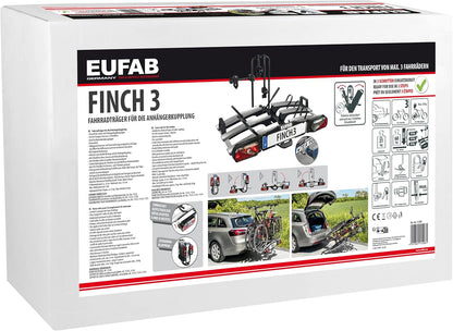 EUFAB 11584 Finnish Bicycle Carrier for 2 Bikes - QUORE