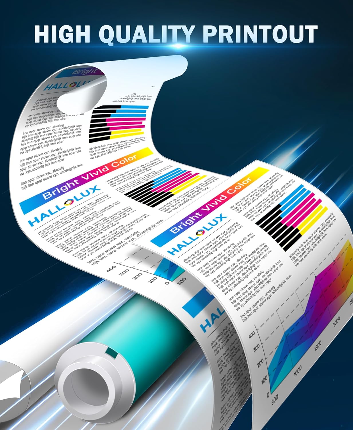 Kleurenlaserprinter – Laserprinter – 3-in-1 Printer – Multifunctionele Printer – Kantoorprinter – Wifi en LAN Connectiviteit – Automatisch Dubbelzijdig Printen