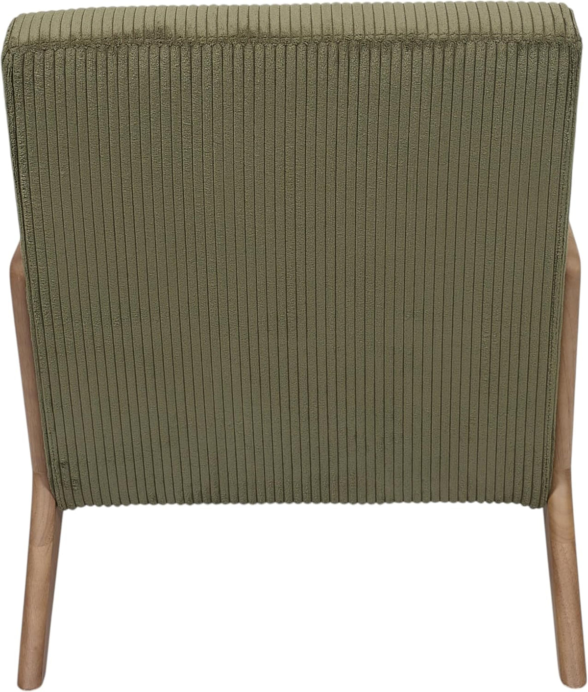 HOME DECO FACTORY, HD0531, Moderne groene velvet fauteuil voor in de woonkamer, ergonomisch ontwerp voor optimaal comfort, ideaal voor ontspanning en lezen, afmetingen 64,5x75x83 cm, groene kleur
