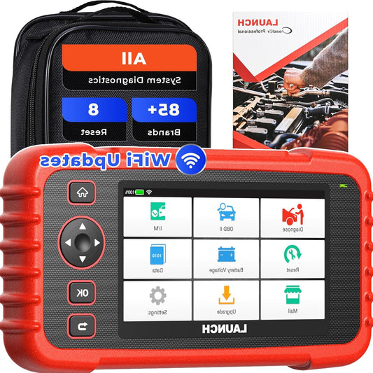 OBD2 Scanner – Diagnose Tool – Foutcode Lezer – Auto Scanner – ECU Scanner – All-System Diagnose – 8 Resetfuncties – Auto VIN Detectie