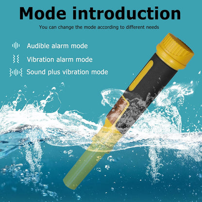 2-in-1 Metaaldetector en Pinpointer – Metaalzoeker – Goudzoeker – Schatzoeker – Duikmetaaldetector – IP68 Waterdicht tot 60 Meter – 3 Gevoeligheidsniveaus