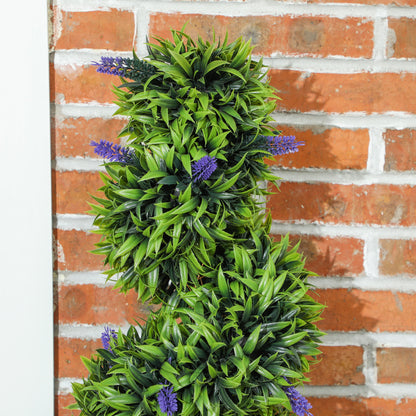 Kunstplant – Kunstbloem – Decoratieplant – Kunstboom – Kunstplantenset – Onderhoudsvrij – 115 cm Hoog