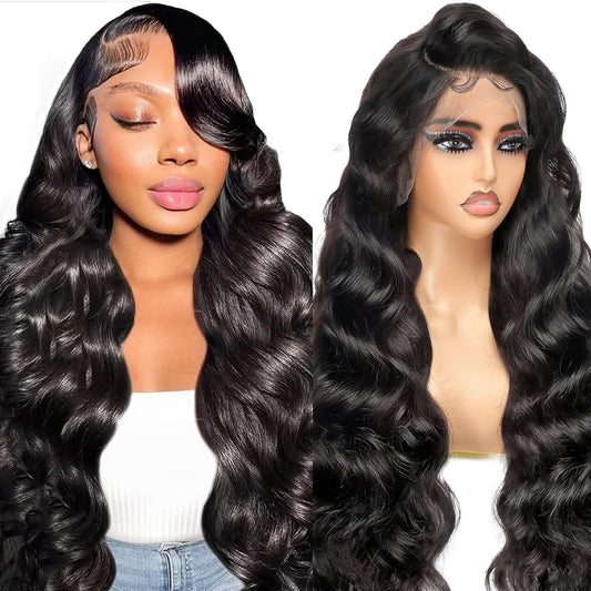 13x6 HD Lace Front Pruik – Pruik van Echt Haar – Haarpruik – Lace Wig – Human Hair Pruik – HD Transparant Swiss Lace – 18 Inch Body Wave