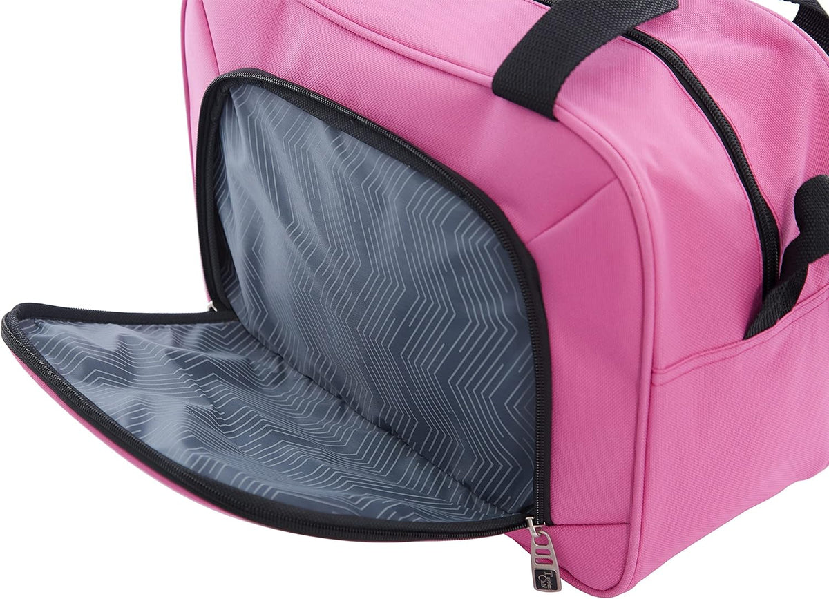 Travelers Club Midtown 4-delige bagageset met harde behuizing, Bubble Gum