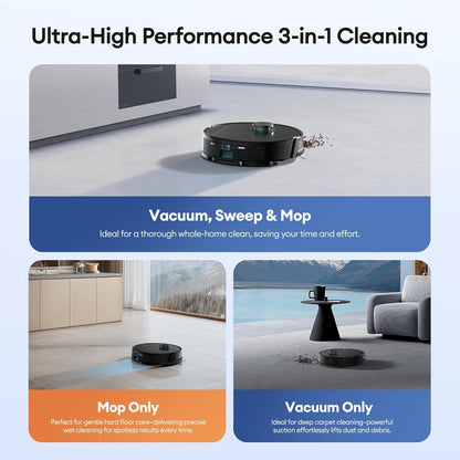 <font dir="auto" style="vertical-align: inherit;"><font dir="auto" style="vertical-align: inherit;">        Ultenic T20 Pro Vacuum Cleaner Robot, Robot Vacuum Cleaner, Silent Robot, Connected to Wi-Fi/Bluetooth/Alexa/App, 6 Cleaning Modes, Self-Charging,