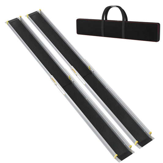 Wheelchair Ramp Telescopic Ramps Telescopic Rail Door Threshold Aluminum Threshold Ramp Wheelchair Ramp Door Threshold Ramp Load Capacity 300 Kg, Silver