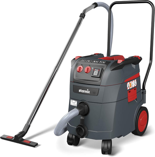 Starmix iPulse L-1635 TOP, nat- en droogzuiger, hoogwaardige industriële stofzuiger (1600 watt, 35 l)