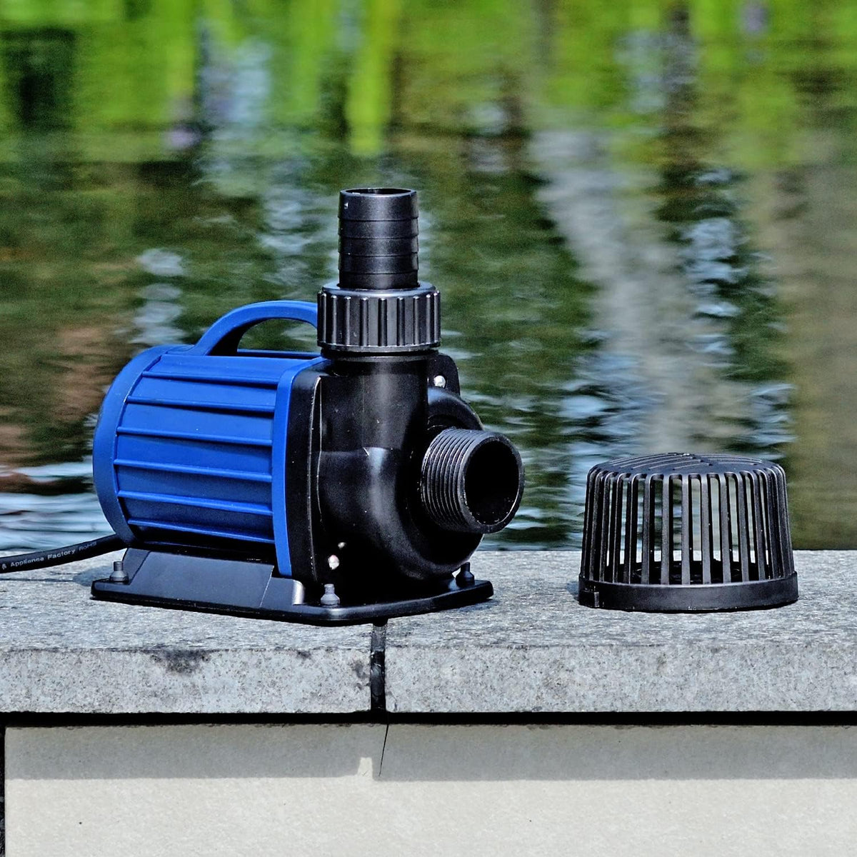 Vijverpomp – Fonteinpomp – Filterpomp – Beeklooppomp – Watervalpomp – 10.000 l/u Capaciteit – Energiezuinig & Droogloopbeveiliging