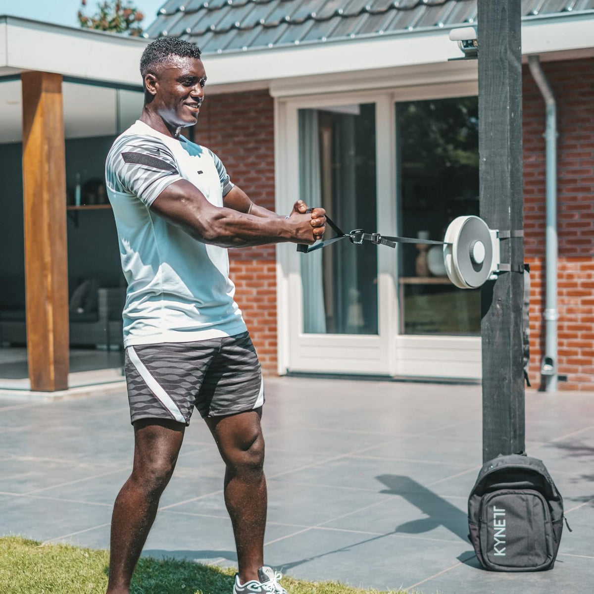 Kynett HOME Flywheel - Flywheel Training - Mobile Fitness Device - Train All Muscle Groups with 1 Device - Eccentric Training - QUORE