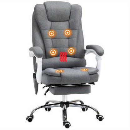 Ergonomische Bureaustoel – Kantoorstoel – Gamerstoel – Werkstoel – Bureaustoel Verstelbaar – Ademend Mesh – 360° Draaibaar – Lendensteun – Onderhoudsvriendelijke Stof – Direct Gebruiksklaar