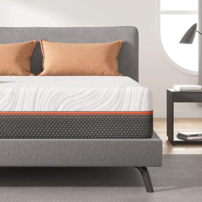 Sweetnight Izer Matras, 140 x 200 cm, hoogte 20 cm, 7-zone veermatras, hardheid H3, 140 x 200 cm, met gel geheugenschuim, Öko-Tex gecertificeerd pocketveringmatras