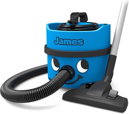 Numatic 900140/JVP180-11 stofzuiger James (620 Watt, 72db), blauw