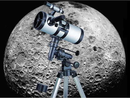 Seben 114/1000 EQ-3 Star Sheriff - reflecterende telescoop voor de astronomie incl. parallactic mount en Big Pack accessoires