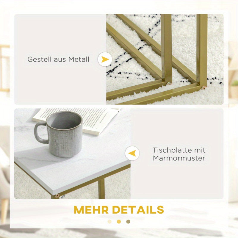 Opvouwbare Tafel – Klaptafel – Vouwtafel – Inklapbare Tafel – Eettafel – Ruimtebesparend Design – Draagkracht 50 kg – Lichtbruine Retro Stijl – Met Opberglade – Compact & Mobiel