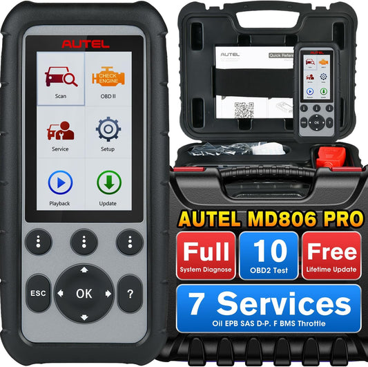 OBD2 Scanner – Autodiagnose Tool – Diagnoseapparaat – Foutcode Lezer – Uitleesapparaat – Volledige Systeemdiagnose – Onderhoudsfuncties Zoals Olie Reset & EPB