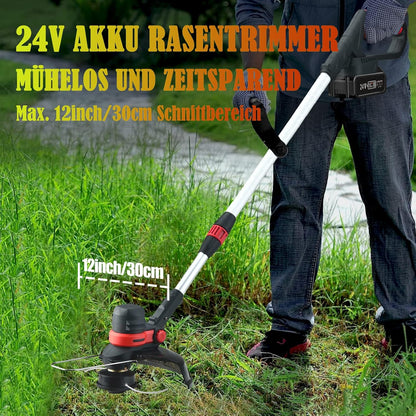 Grastrimmer – Bosmaaier – Snoerloze Trimmer – Accu Trimmer – Onkruidborstel – 4-in-1 Multitool – Borstelloze Motor – 2x 4.0Ah Accu – Telescopisch – 30 cm Maaibreedte