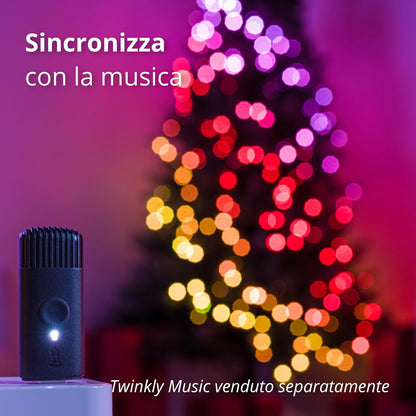 Twinkly Boom Verlicht 1.50m, Kunstkerstboom met LED Mappable, Kerstboom 270 LED RGB, Compatibel met Alexa en Google Home, App Gereguleerde Kerstdecoratie, Groen