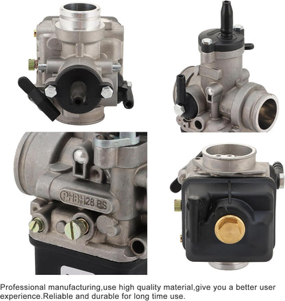 GOOFIT 28mm Carburator Phbl 28bs Vervanging voor Dellorto 2-Stroke 50-300cc Engine Scooter ATV UTV Dirt Pit Bike