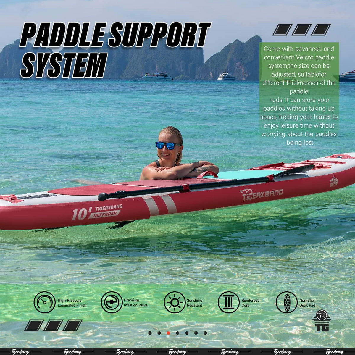 SUP Boards Stand Up Paddling Board, Opblaasbare Paddleboards Defender-Pro-collectie