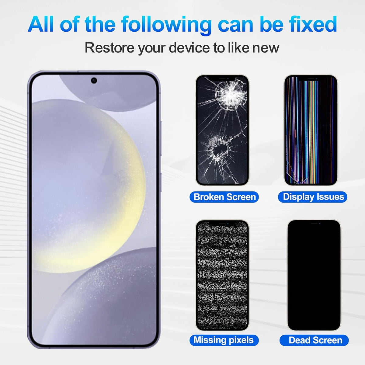 Duotipa [EU-versie] nieuw 6,7 inch TFT-display, compatibel met Samsung Galaxy S24+, SM-S926B, lcd-display, touchscreen, digitizer, montage met reparatiegereedschap, geen vingerafdrukfunctie
