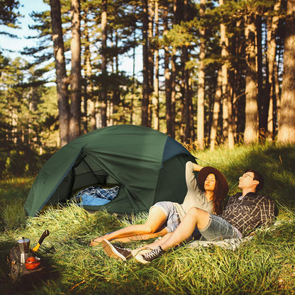 Bessport Tentzeil, waterdicht, 210D campingtent, tarp voor Oxford-doek, grondzeil met draagtas, voor 1-2-3-4 personen, tent, wandelingen, camping, picknick, reizen