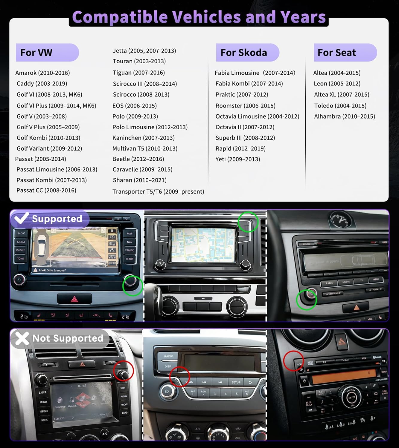 DAB+ Autoradio – Autoradio Met Scherm – Dubbele DIN Radio – Auto Multimedia Systeem – Car Audio Systeem – 9 Inch QLED Touchscreen – Draadloze Apple CarPlay & Android Auto