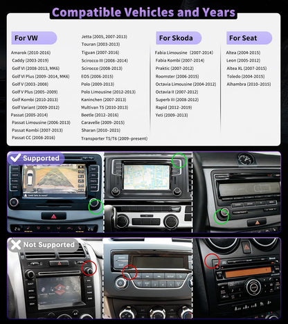 DAB+ Autoradio – Autoradio Met Scherm – Dubbele DIN Radio – Auto Multimedia Systeem – Car Audio Systeem – 9 Inch QLED Touchscreen – Draadloze Apple CarPlay & Android Auto