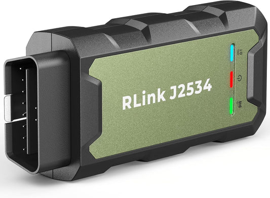 TOPDON RLink J2534 Pass-Thru Programmer, OEM Reprogramming and Diagnostic Tool, Improved J2534 VCI, Supports J2534/D-PDU/CAN-FD/DoIP, Compatible with more than 13 vehicle brands, ONLY - QUORE