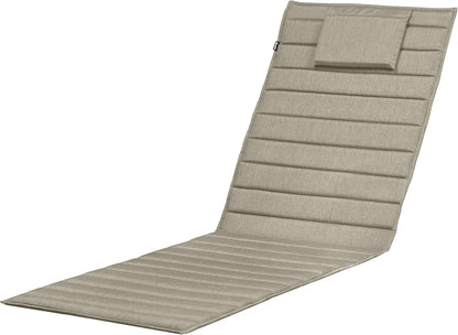 Classic Accessories Storigami Waterbestendig 72 x 21 inch Chaise Lounge-kussen, Heather Grijs, Patio Kussen