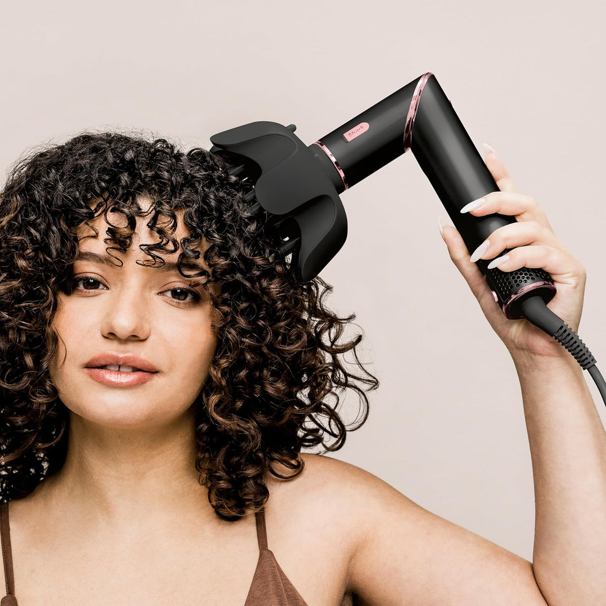 5-In-1 Styling- En Droogsysteem Zwart – Haarstylingset – Airstyler – Föhnborstel – Krulborstel – 5 Opzetstukken – Geschikt Voor Droog En Vochtig Haar