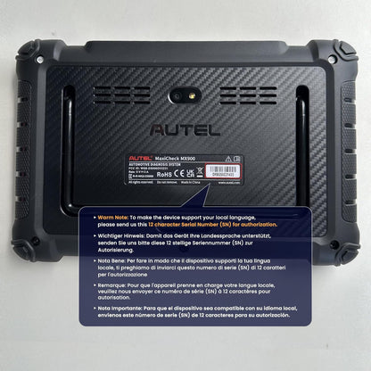 Autel MaxiCheck MX900 Scanner, 2025 Bidirectional Scan Tool with 3000+ Active Test, DoIP&CAN FD, 40+ Service, EU Ver. of MaxiCOM MK900 MK900BT, Up of MK808BT MK808S MX808S, All-Sys Diagnose, 11OS