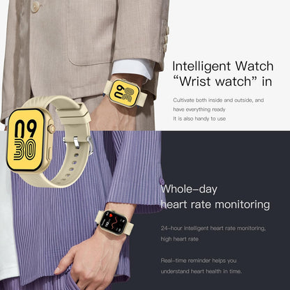 Smartwatch Damen met Bellen/Kiezen via Bluetooth, 2,0” Smart Watch 123 Sportmodus, Slaapmonitor Menstruatie volgen, Calorie Stappenteller Stopwatch Smart Activity-Armband voor Android iOS (Goud)