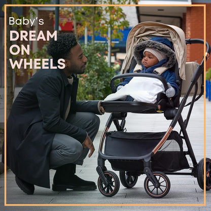Lejoux + Kinderwagen (beige)