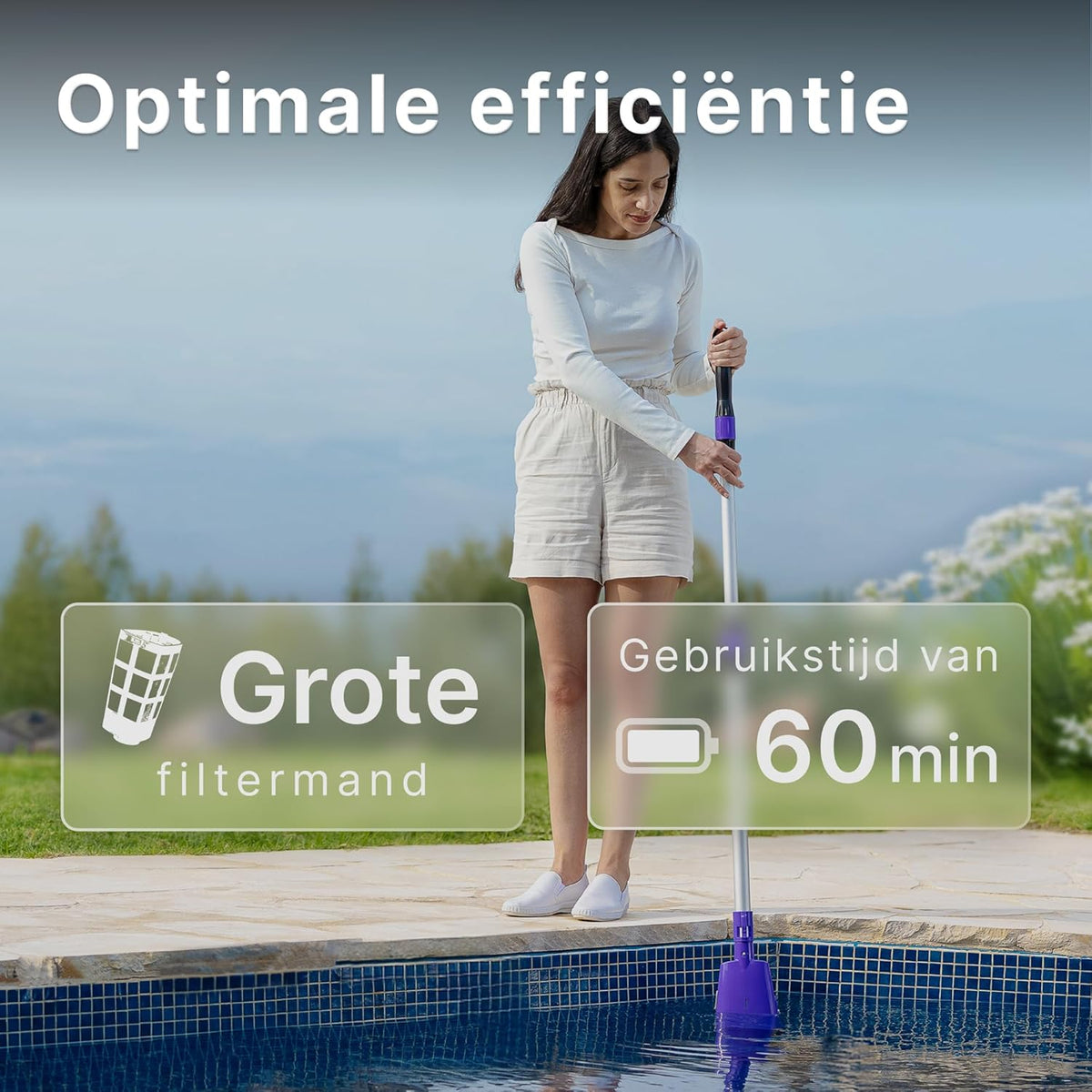 <font dir="auto" style="vertical-align: inherit;"><font dir="auto" style="vertical-align: inherit;">        NIYA AquaSweep S1 Cordless Handheld Vacuum Cleaner with Telescopic Handle, Powerful Suction, Cleans Hard-to-Reach Corners, 60 Minute Runtime, for A