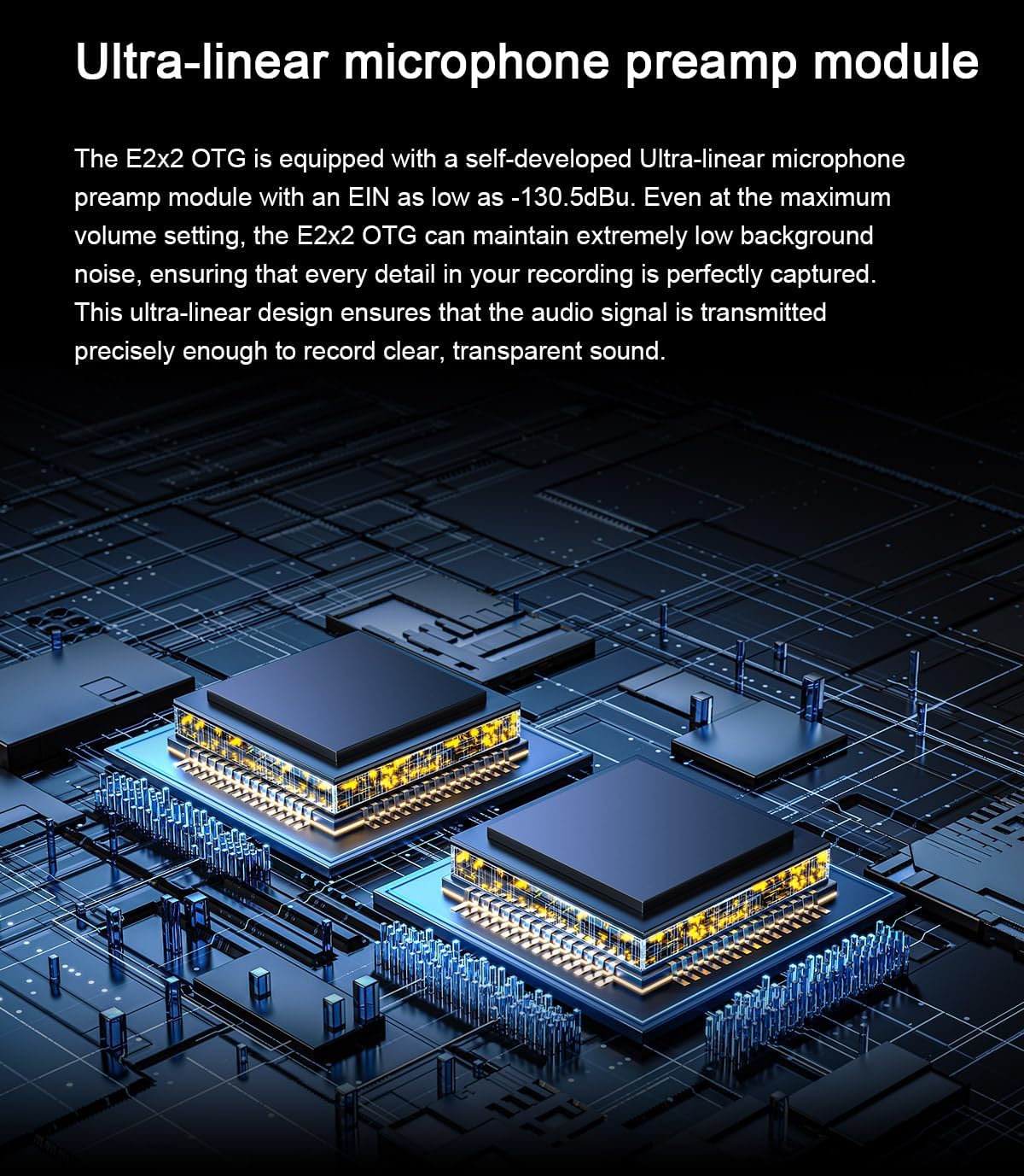 E2x2 OTG, USB-audio-interface met directe smartphone-aansluiting via OTG en SPDIF-uitgangsuitbreiding (wit)