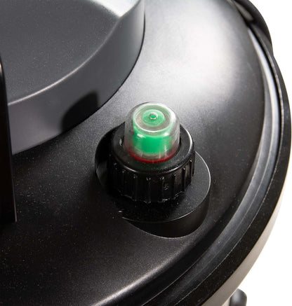 AquaForte CBF-12000 Druktfilter met PL 24 Watt UV-C en Backwash Functie, Eenvoudig Onderhoud, Max. Flow 6 m3 per Uur, Max. Vijver 12 m3, Afmeting Ø41 x 51 cm, Voor Vijvers Zonder Koivissen