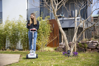 Accu Grasmaaier – Eenhands Maaier – Handgrasmaaier – Tuinmaaier – Loopmaaier – Mulchfunctie – Geschikt Tot 50 m² – 20V 2,0 Ah Accu Inclusief