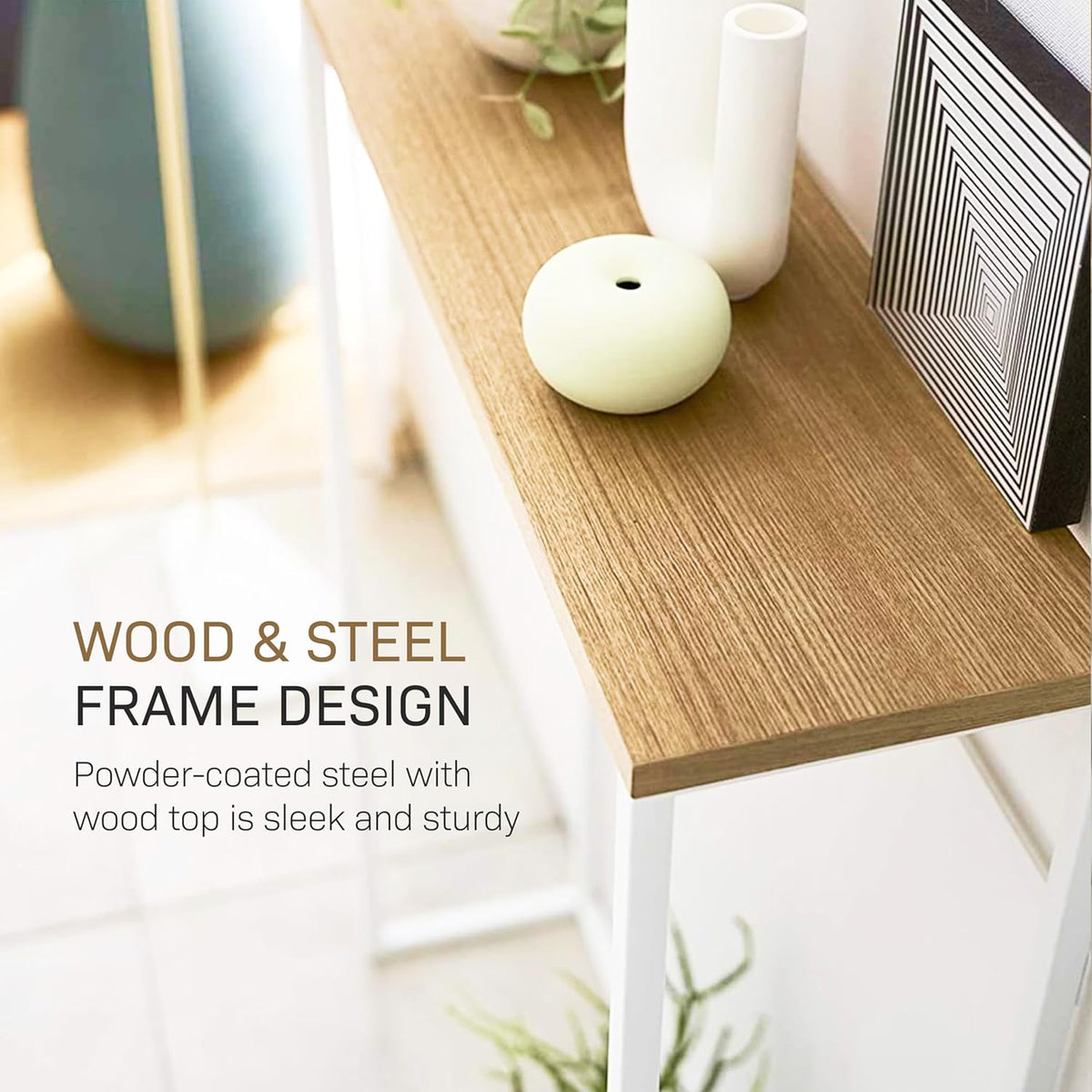 YAMAZAKI Consoletafel - Tower - wit