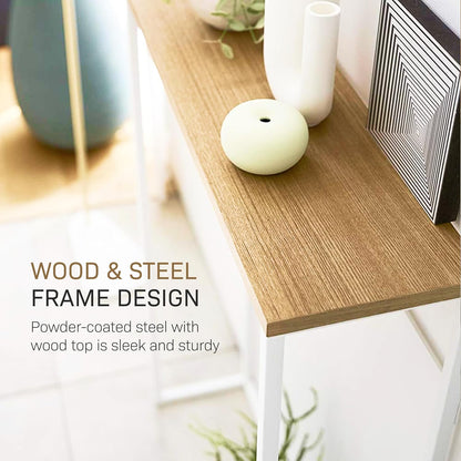 YAMAZAKI Consoletafel - Tower - wit