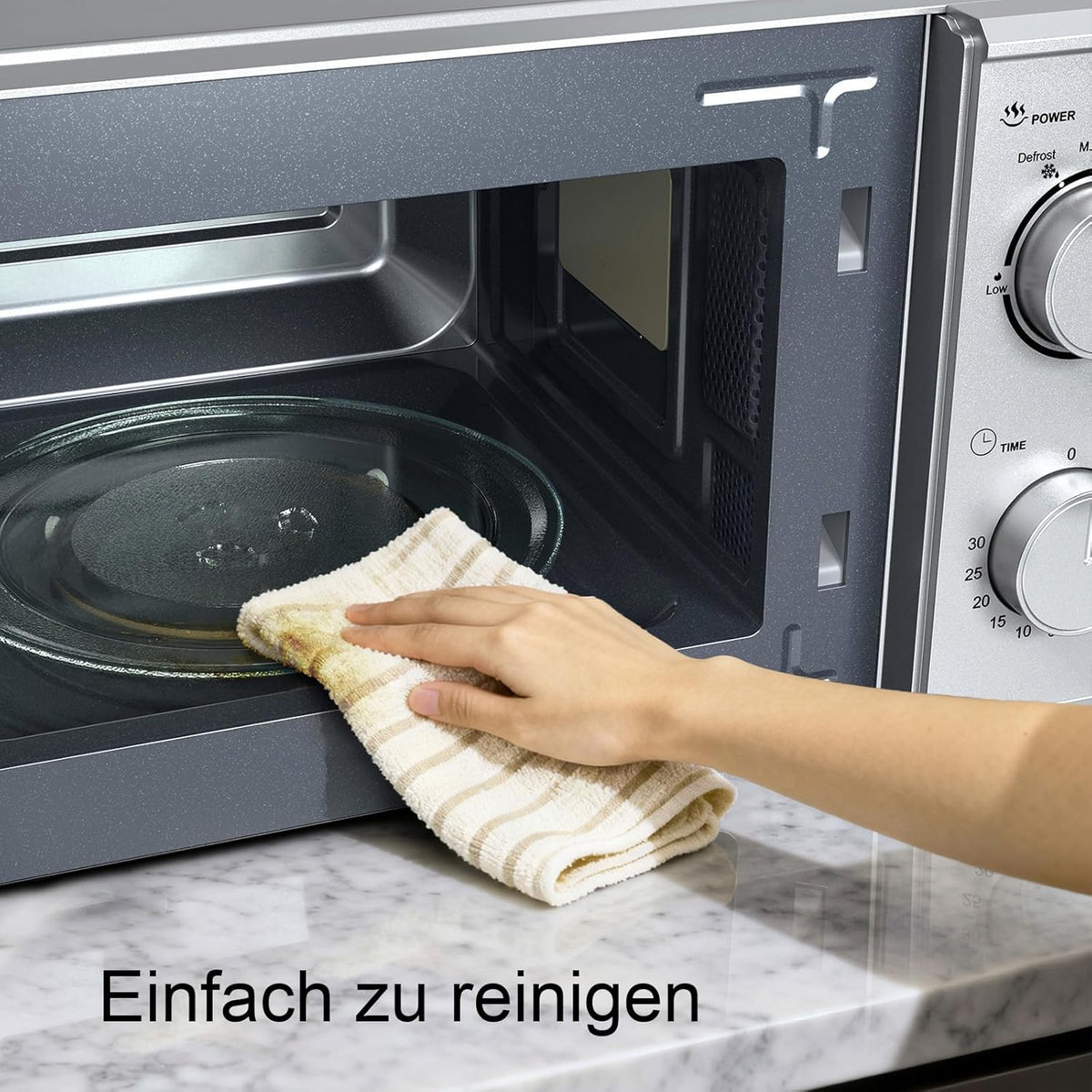Solo Magnetron – Magnetron Oven – Microwave – Keukenapparaat – Mini Oven – 20 Liter Inhoud – 700 Watt Vermogen