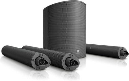 LD Systems LDMAUI5 Ultradraagbare zuilen, PA-systeem met mixer, zwart