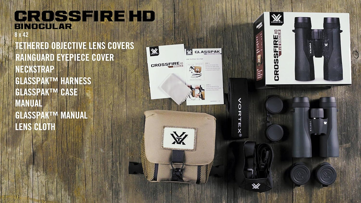 Vortex Optica Crossfire HD 8x42 verrekijker