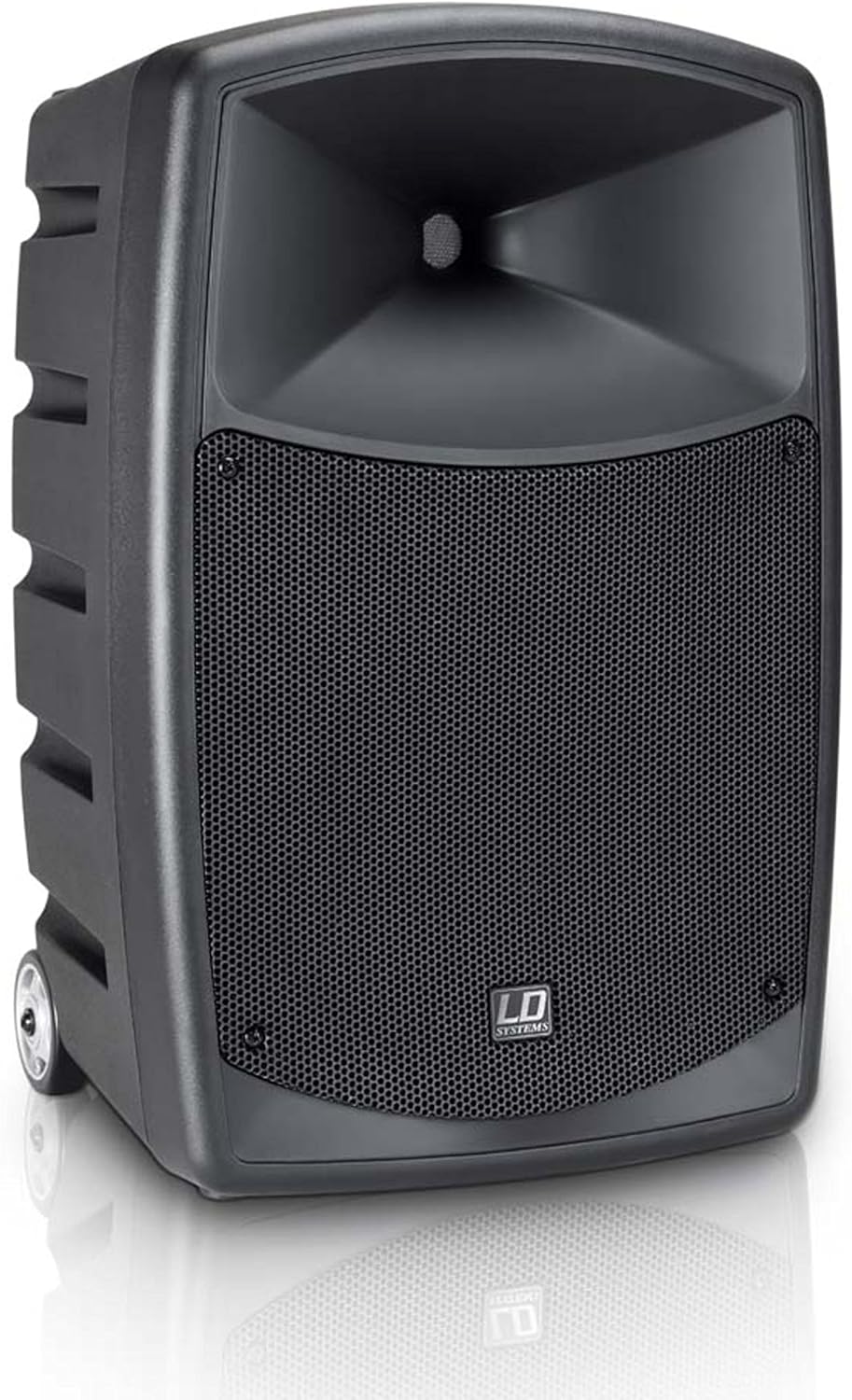 Draagbare Speaker Zwart – Accu-Luidspreker – Bluetooth Speaker – PA Speaker – Partyspeaker – 120 Watt – Tot 8 Uur Accuduur