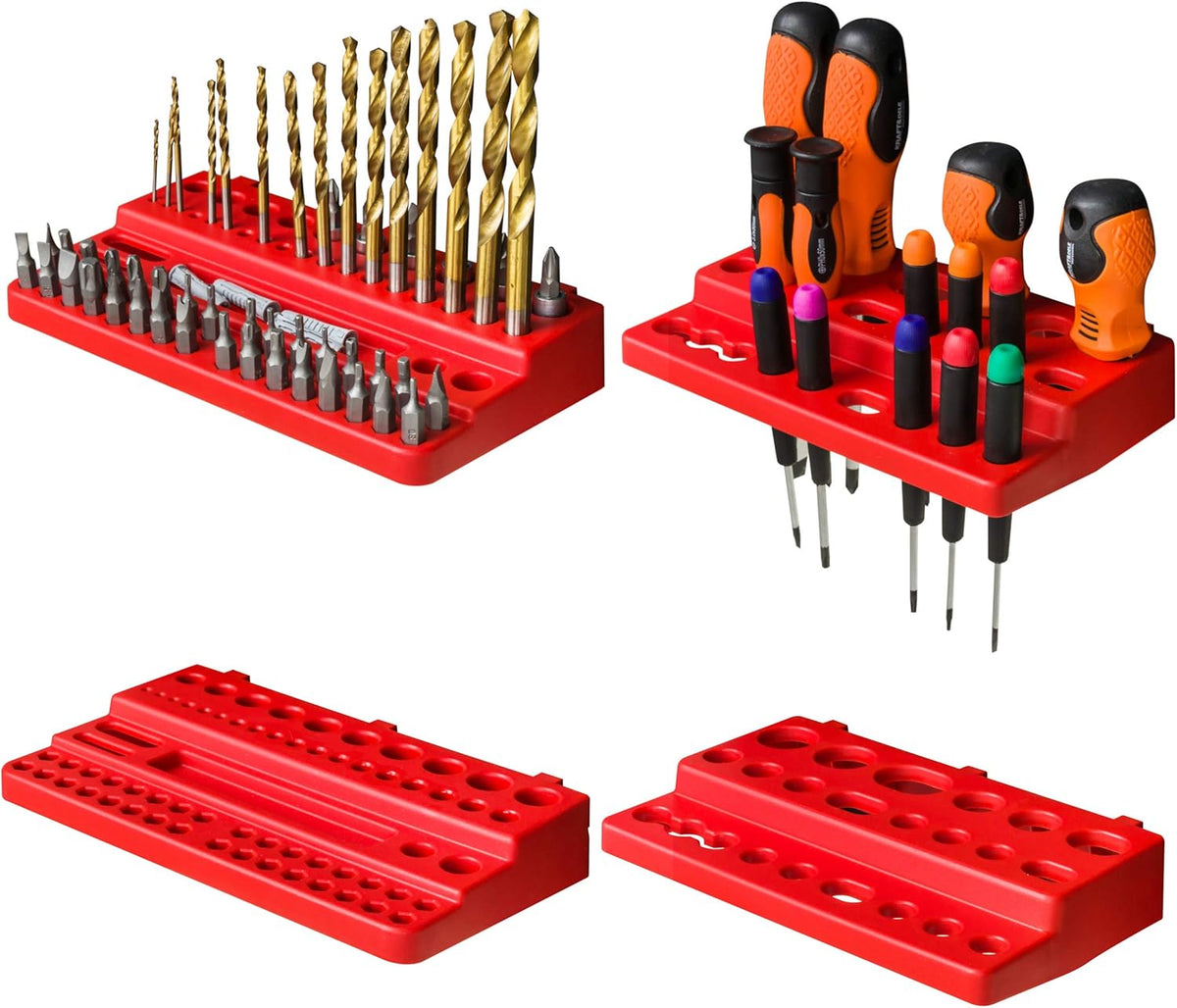 Botle Gereedschapswand, 1728 x 780 mm, stapelboxen, gereedschapshouders, wandplaat met houderrails, voor garage, magazijn, werkplaats en hobby