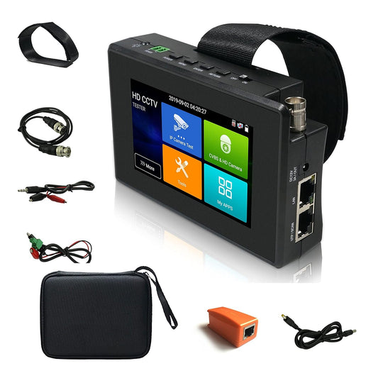 IPC Camera Tester Monitor CCTV IP Camera H.265 4K IP 8MP TVI CVI AHD Analoge 5-in-1 Pols CCTV Test Monitor WIFI