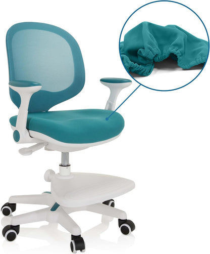 hjh OFFICE kinderstoel KID ERGO stof/netstof Blauw