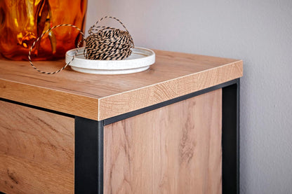 Jahnke Sideboard, Engineered Wood, Kerneiken, One Size