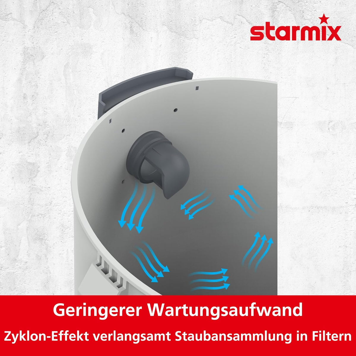 Starmix Flexo AP-1420 Nat- en droogzuiger met stopcontact, 1400 watt, industriële stofzuiger met reservoir van 20 liter, met blaasfunctie, filterreiniging max. 216 mbar, stofzuiger voor bouwplaats +