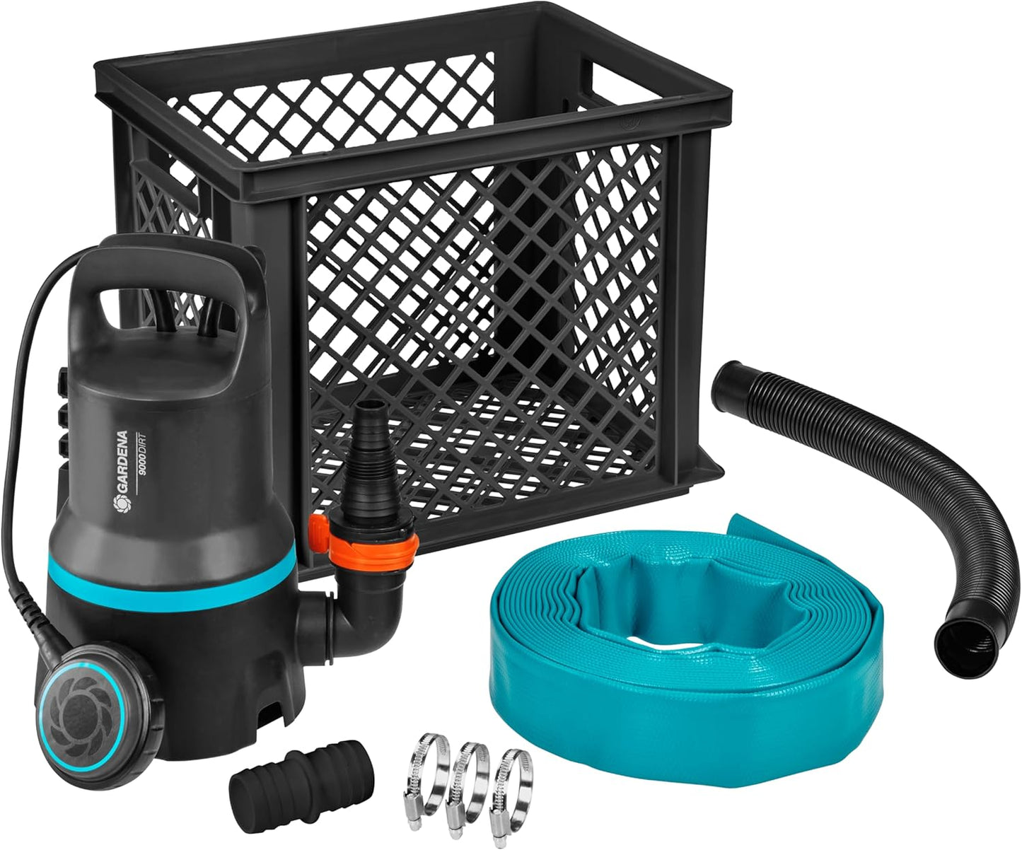 Overstromingsset Dompelpomp – Waterpomp – Tuinpomp – Regenwaterpomp – Pomp Set – 9000 L/uur – Automatische Dompelschakelaar